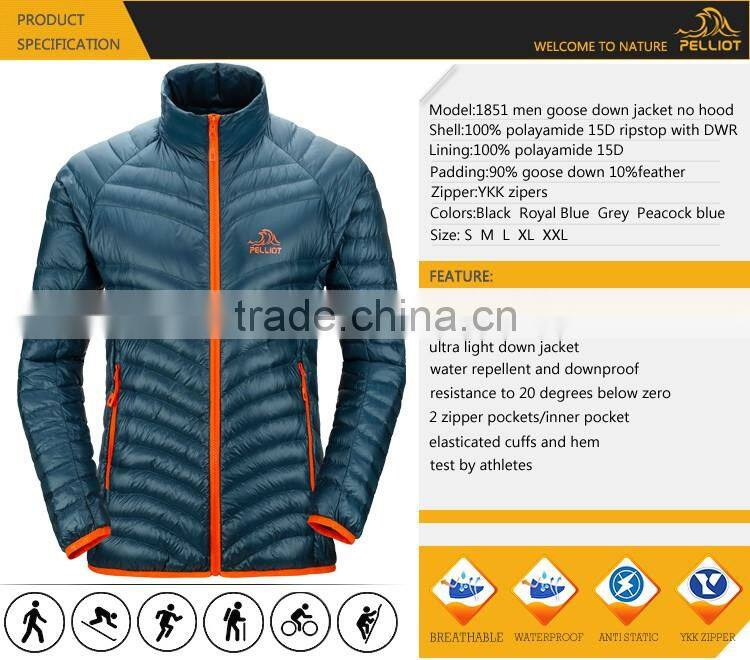 Wholesale Men's Winter OutwearJacket Waterproof Goose Down Jacket