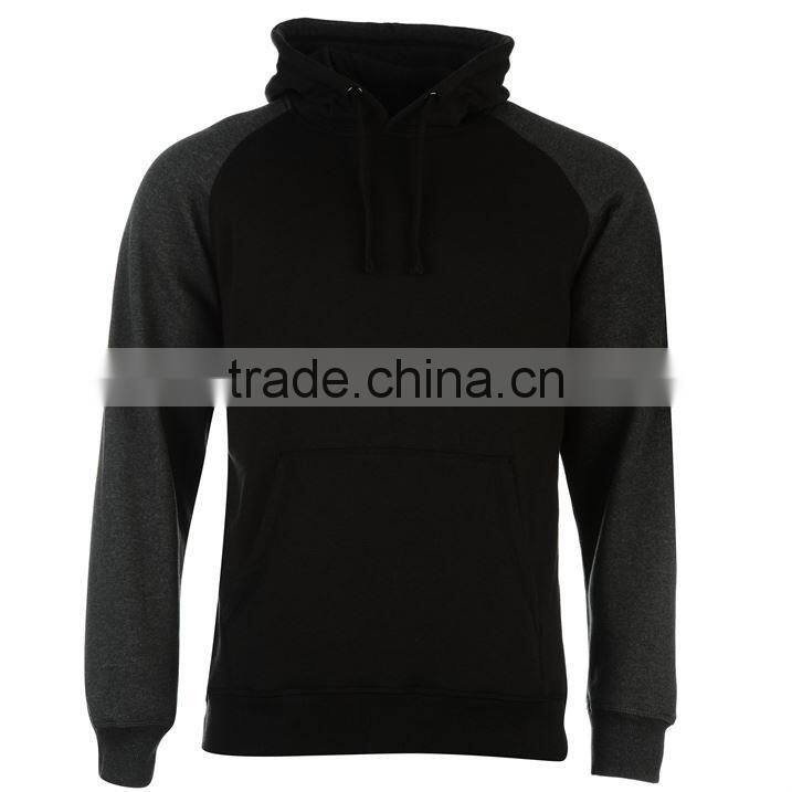 Long Sleeve Two Color Hoodies Pullover Hoodie