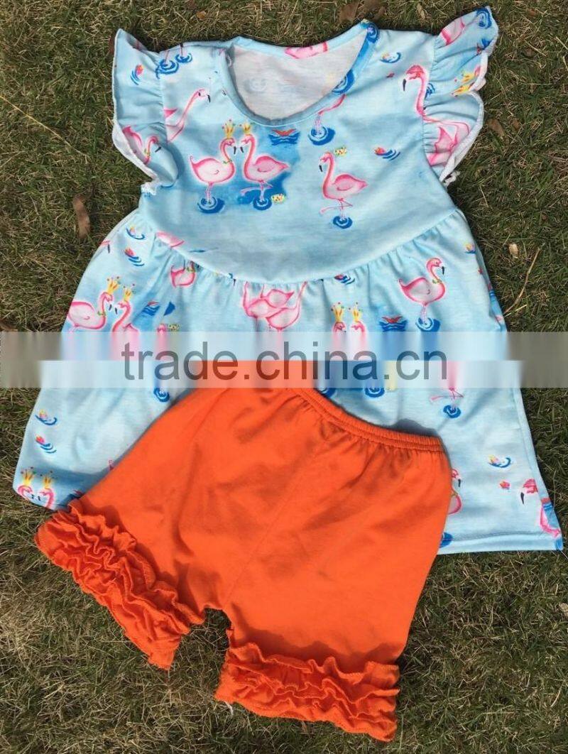 New Born Baby Clothing Baby Toddler Clothing Organic Cotton feather Baby Romper