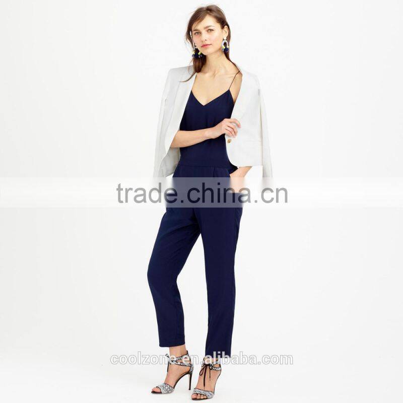 Fashiono strappy summer adult jumpsuit women jumpsuit 2015