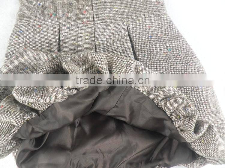 New design puffy kids one piece party kids dress