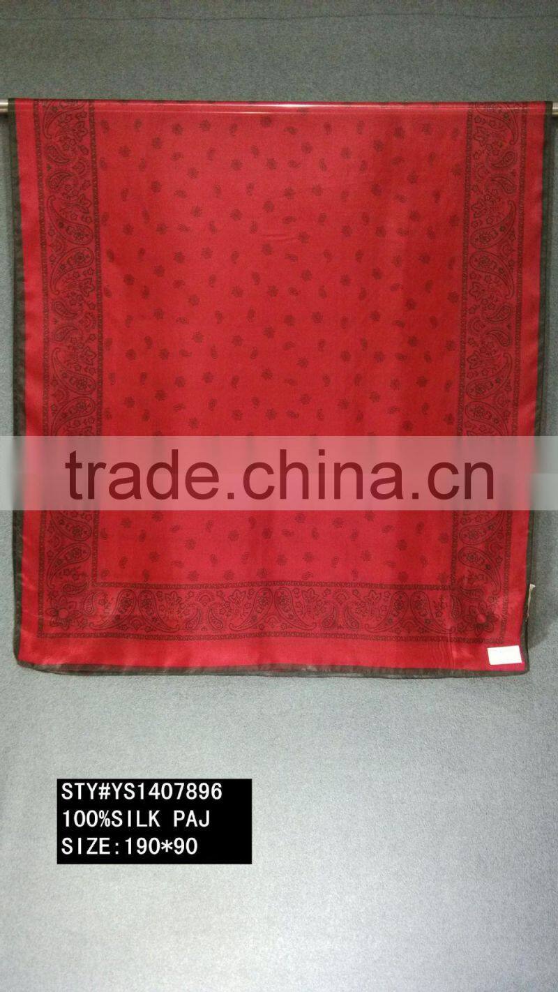 WHOLESALE NEWEST PRINTED SILK SCARF