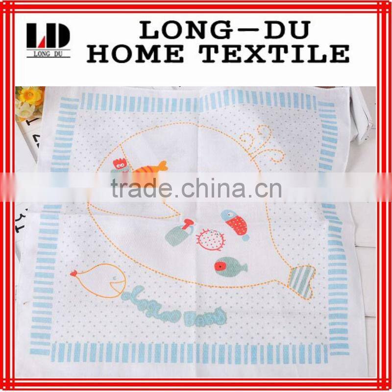 baby hot sale lovely gauze handkerchief