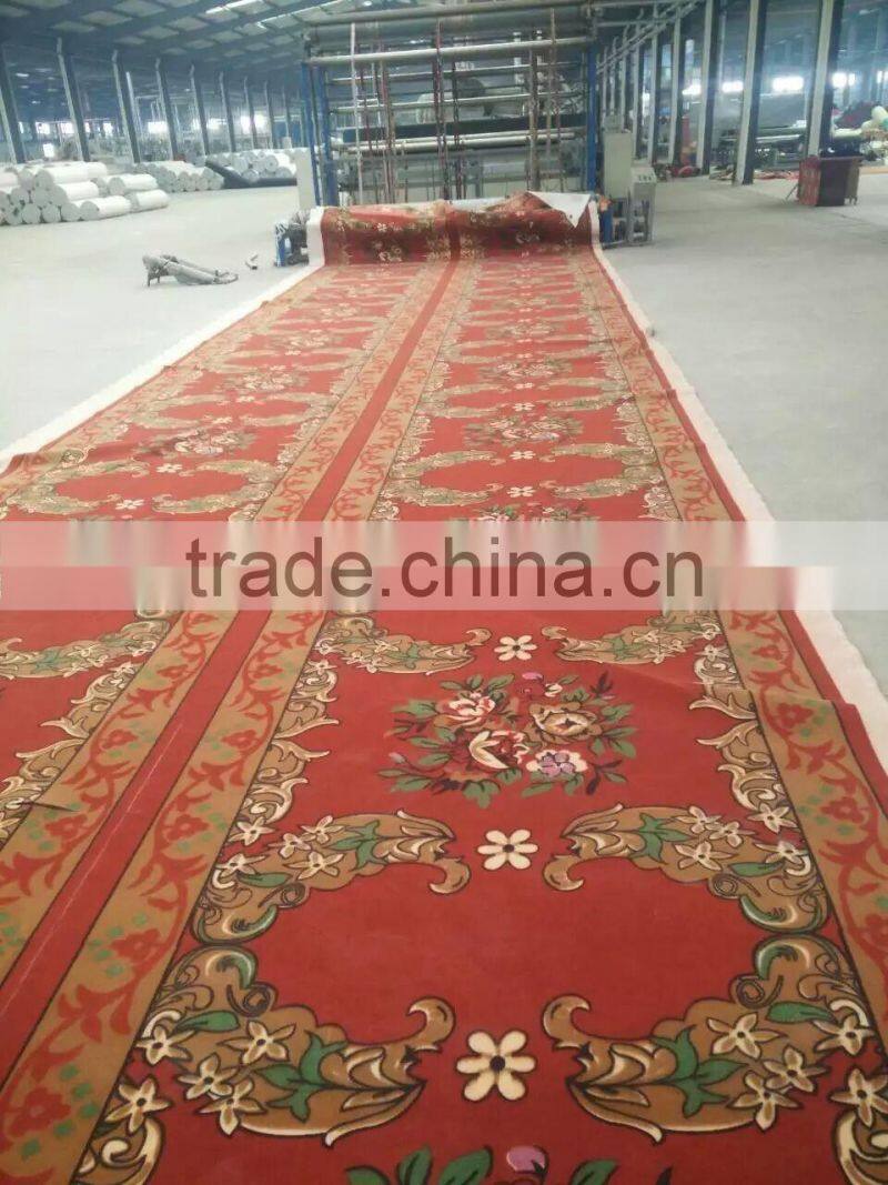 Factory Custom Design Print Mosquae Home Flooring Carpet