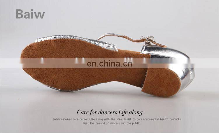 08B5L240 Shiny Children Latin Dance Shoes