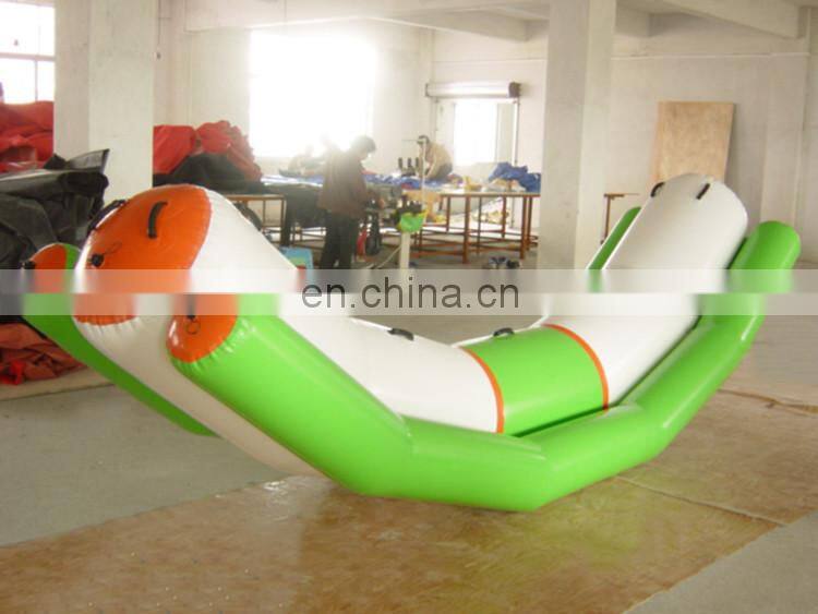 Cheap Prices Single Tube Inflatable Water Seesaw Chair / Seesaw Seat