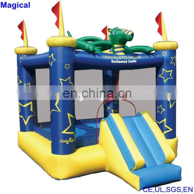 Inflatable bouncy and slide for kids
