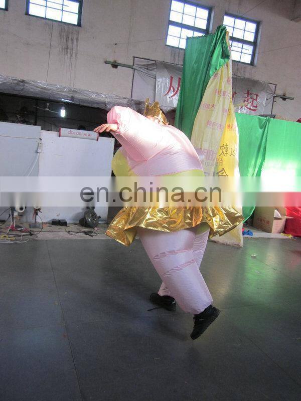 customized popular inflatable sumo wrestler costume for advertising