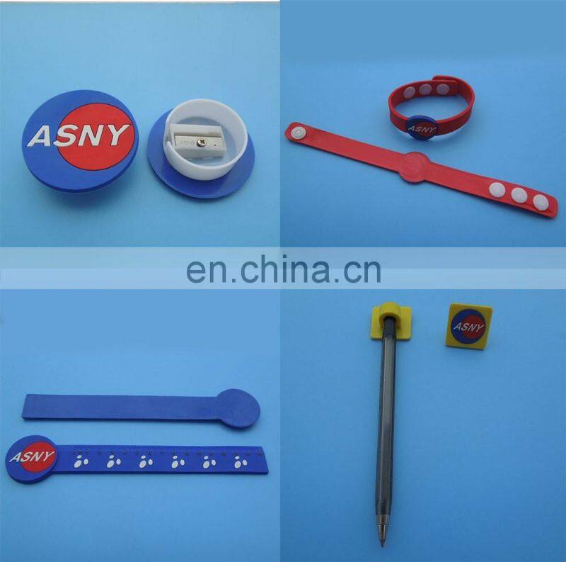 custom eco-friendly plastic rubber ruler for kids