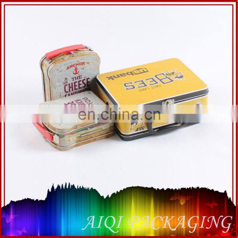 custom recyclel tin can blank lunch box metal tin box