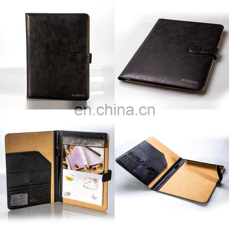 Newly Popular Customised Good Leather Notebook With Pen