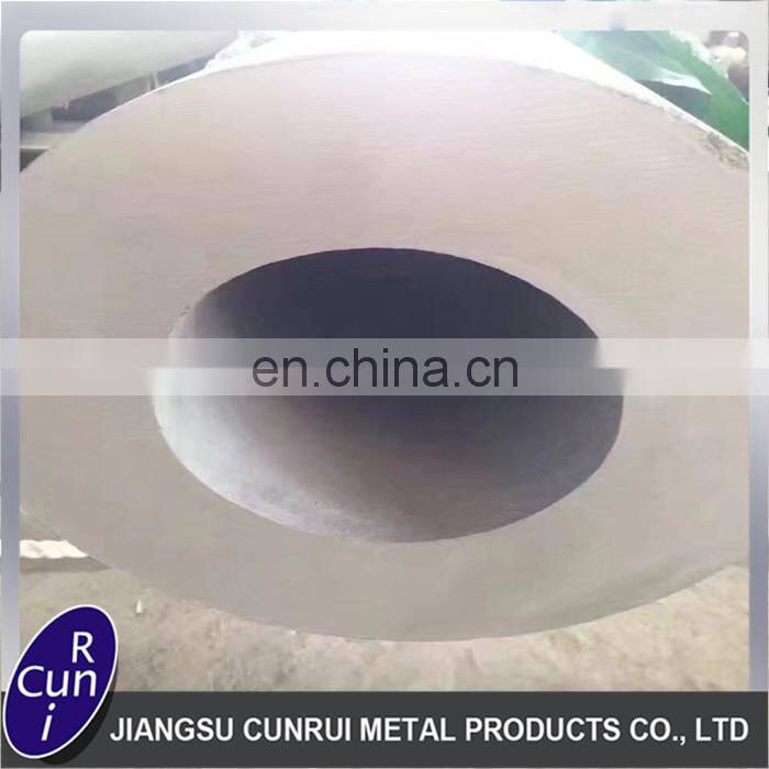 304 316 cold drawn seamless stainless steel pipe price per meter with white and smooth surface