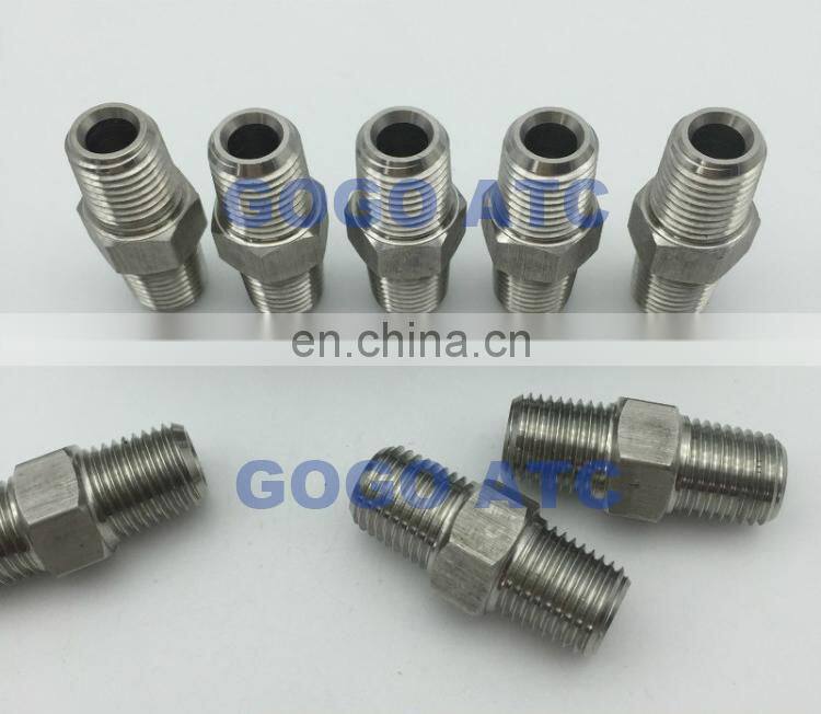 quick coupler 1/4 to 3/8 male thread braided steel cable connectors stainless steel pipe manufacturers polished