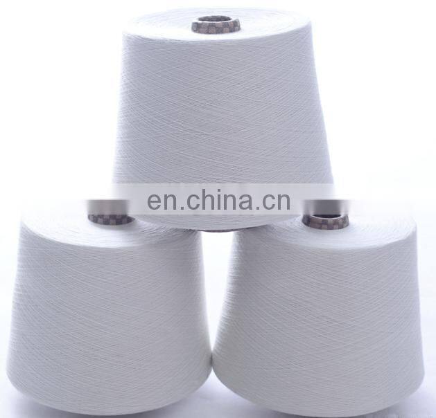 Wholesale manufacturing 21s crochet milk Ring Spun white pima organic cotton knitting yarn