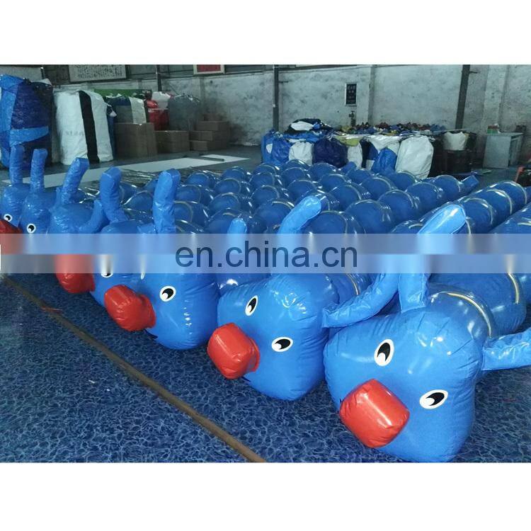 Water/Land Racing Competition Game Inflatable hexapod Toys For Building Team Work