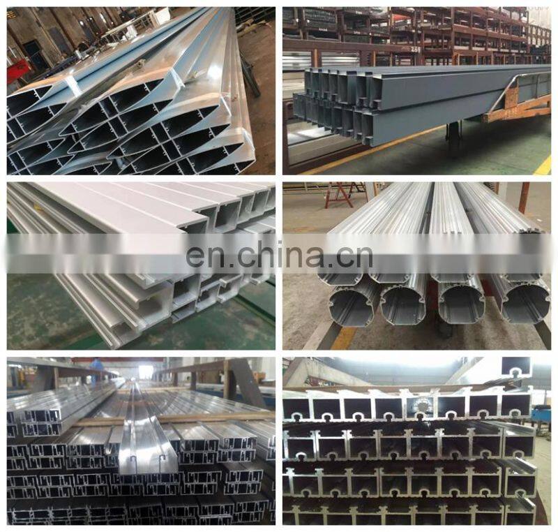 according to drawing Powder Coated Anodized Wood effect furniture application decorative aluminum extruded profile