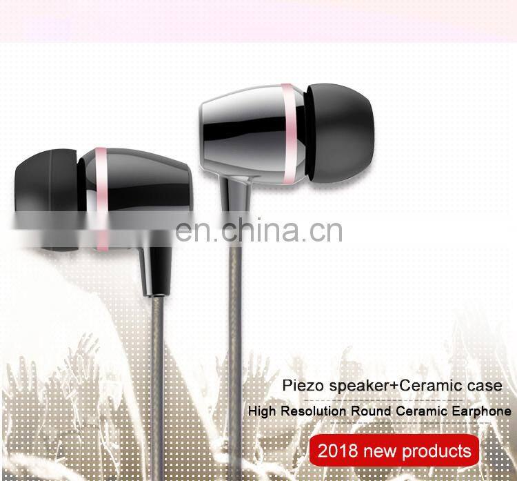 wired cable sport stereo earbuds headset headphone