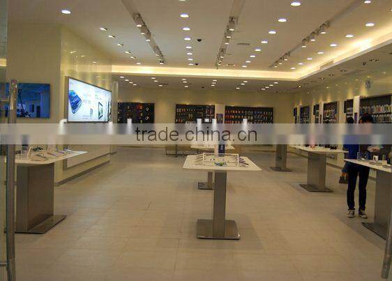 Exhibition Display Tablet Desk Holder With Alarm