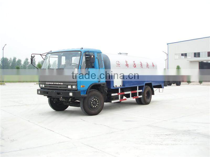 Dongfeng 10000 liters sewer flushing truck
