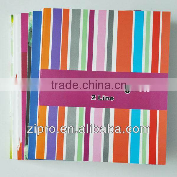 cute colored paper notebook production line