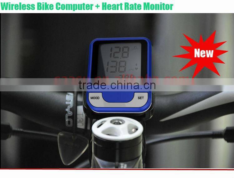 Electronic Heart Rate Tracker Bike Computer