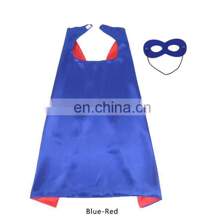 Halloween Children Boy Superhero Cape Set with Custom Logo