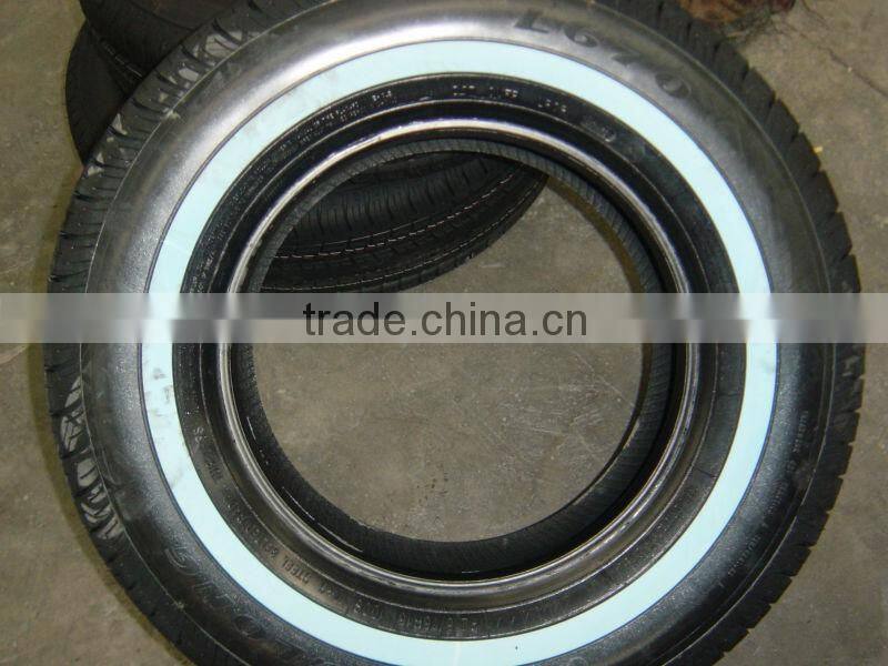 2014 new tires China top brand size 195/70R15C P235/75R15 Wsw white side wall passenger car tyres