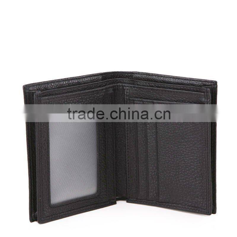 2015 leather men wallet wholesale(ISO9001)