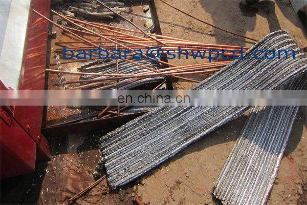 Factory price air condition radiator copper wire recycling machine