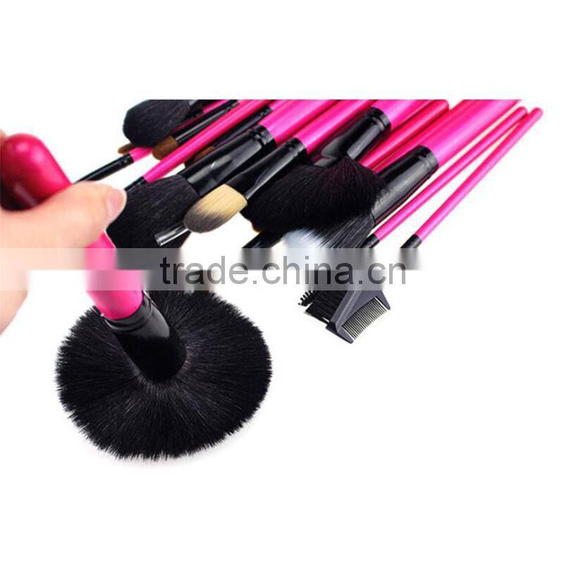 Professional 25 piece househair makeup brush set