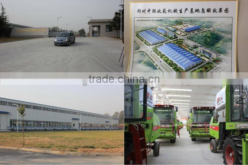 self-propelled combine wheat rice harvester