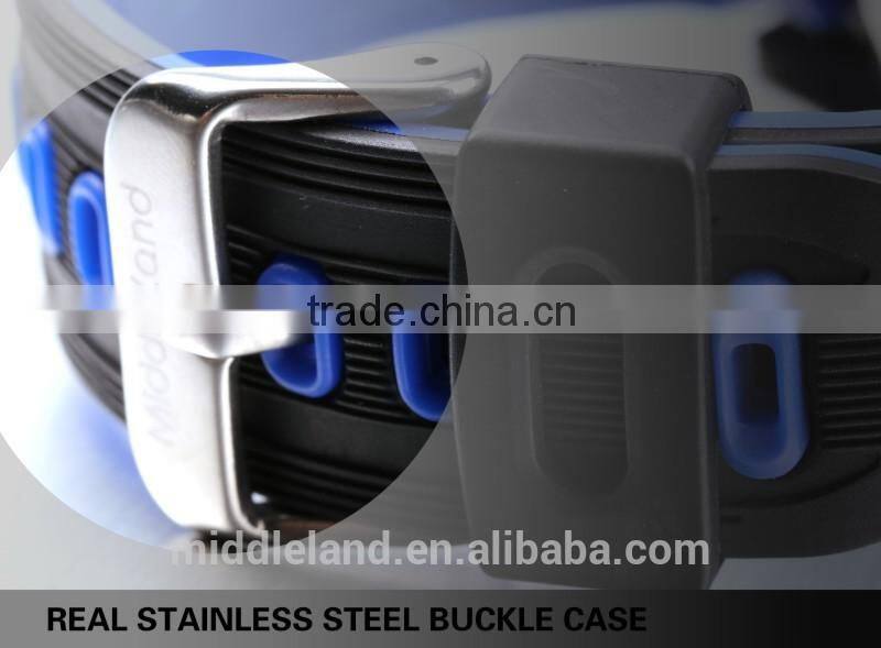 Hot-selling MIDDLELAND promotional custom silicone multi-function sports man wrist watch stainless steel case