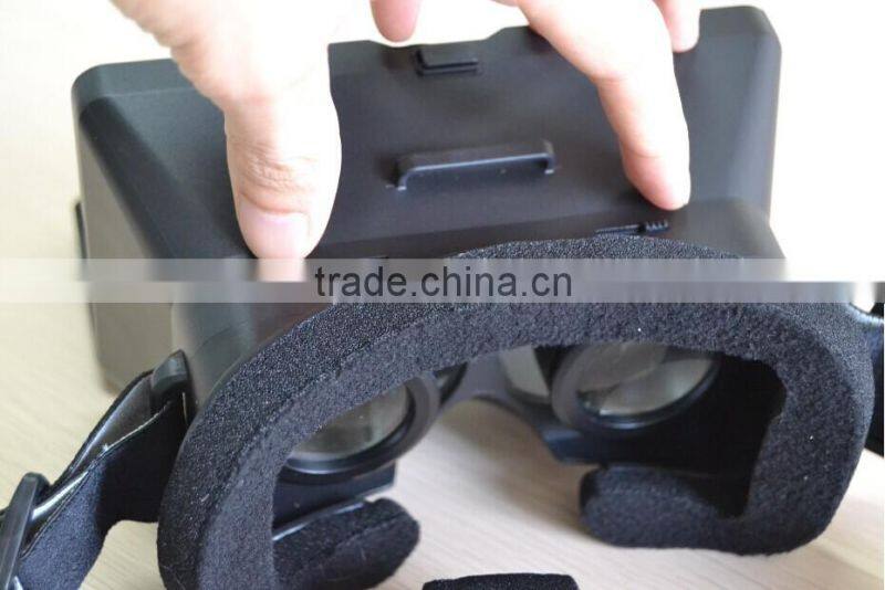 Virtual reality Universal 3d video glasses for mobile phone