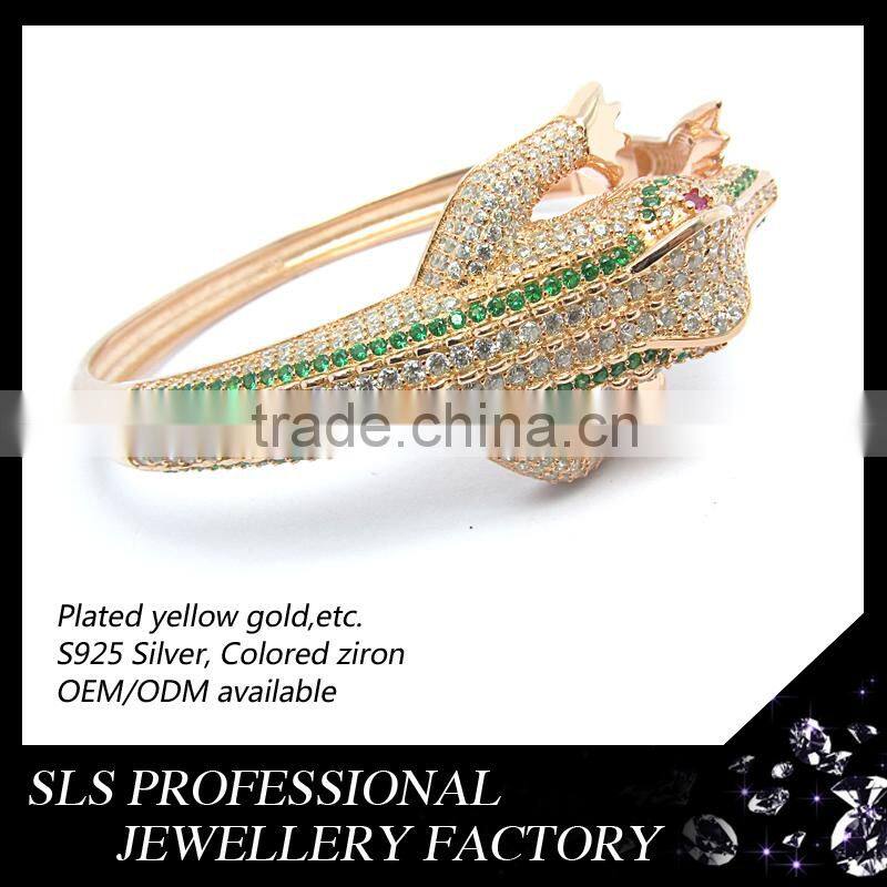 crocodile new design gold bangles in abudhabi best selling bangle with best price for jewellery market