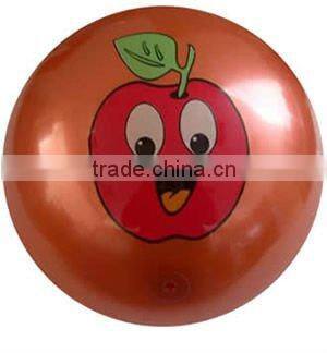 vinyl play balls, vinyl balls 10",pvc ball decal ball