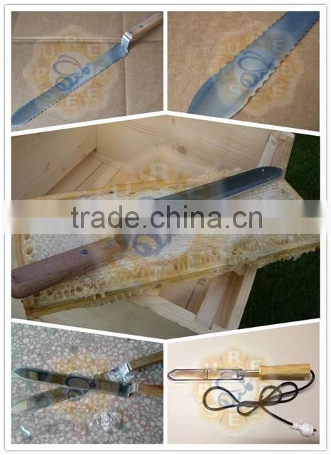 Double row bee bristle brush for beekeeping cleaning bee brush