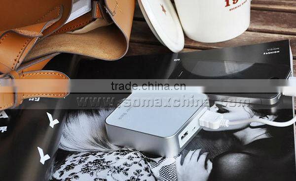 10000 mah Magic Cube Mobile Power Bank Charger with LED Digital Display