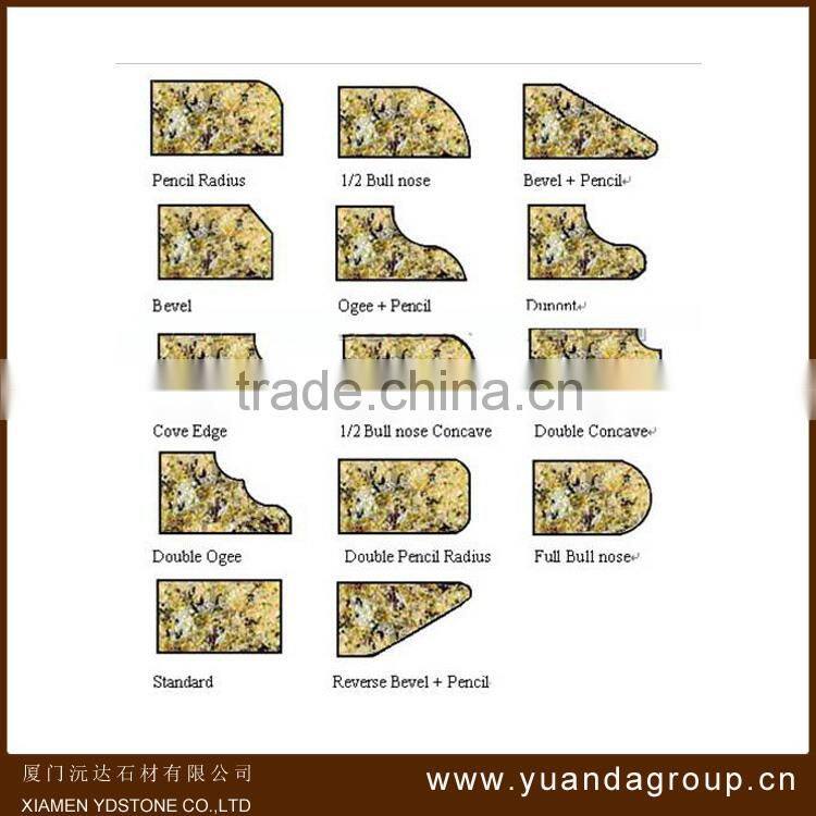 Design stylish chinese white marble vanity tops