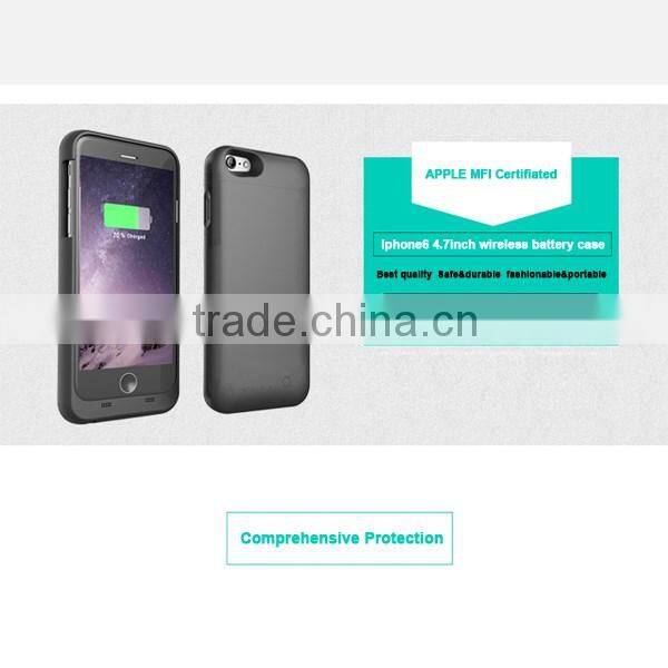 Customized design battery case for iphone 6