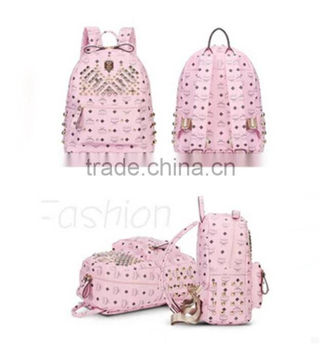 Canvas backpack for teenage girls