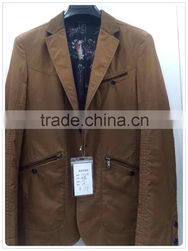 Garment in Stock Lot man jacket coat for spring or winter lowest price - 1006