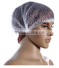 dental pleated blue disposalbe mob cap