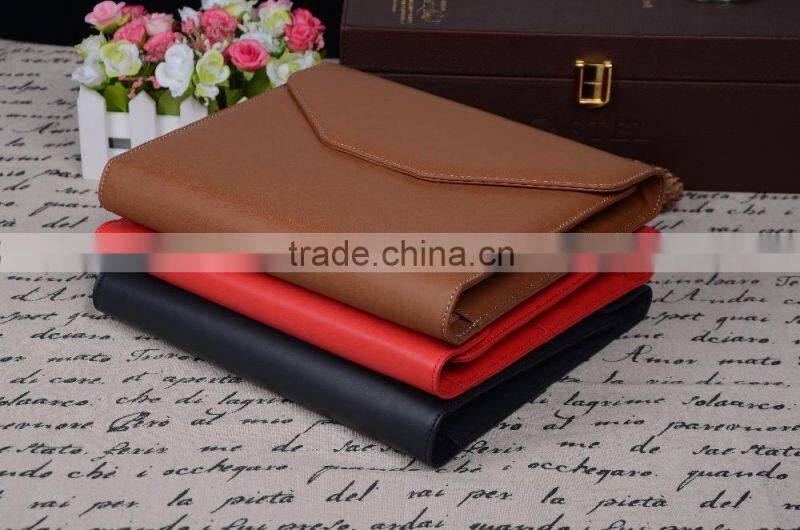 Wholesale High Quality Multifunction Business Custom Leather Trifold Power Bank Notebook