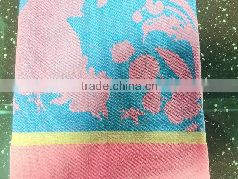 wholesale square jacquard kitchen tea towel