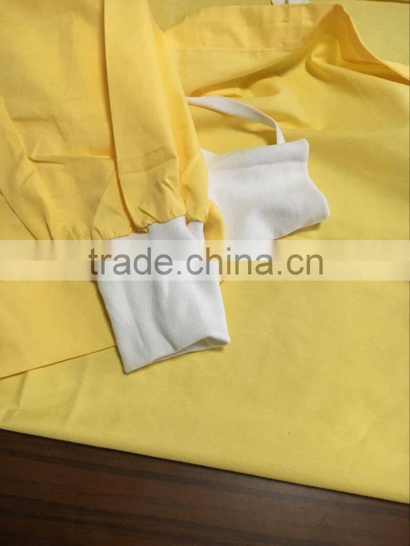 65/35 polyester cotton price of surgical gown
