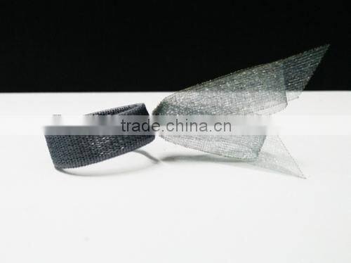 china wholesale elastic organza small perfume ribbon bow