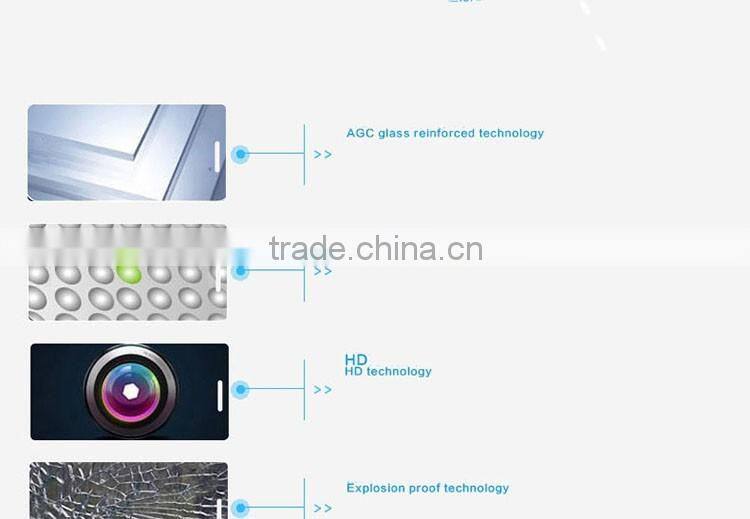 0.26 mm thickness cell phone tempered glass screen protector for Samsung S6