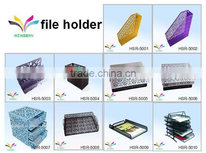 Own factory China supply desk display magazine office stationery items files