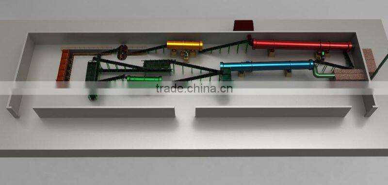 Compound fertilizer granulating machine 5TPH