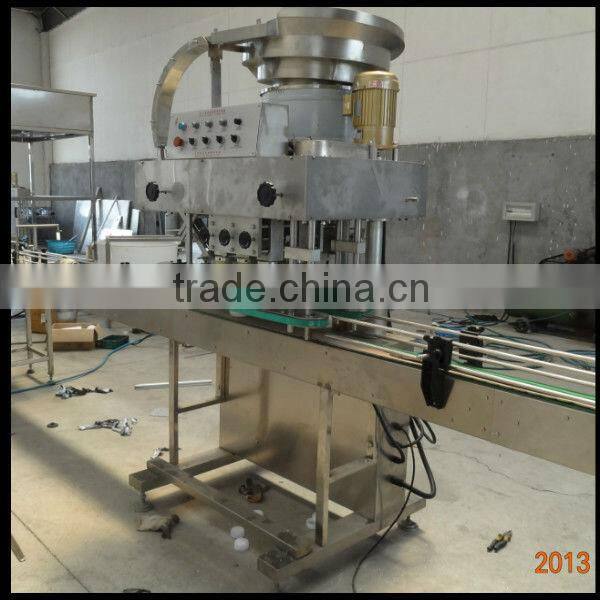 screw capping machine for plastic jars from capper manufacturer jiacheng factory
